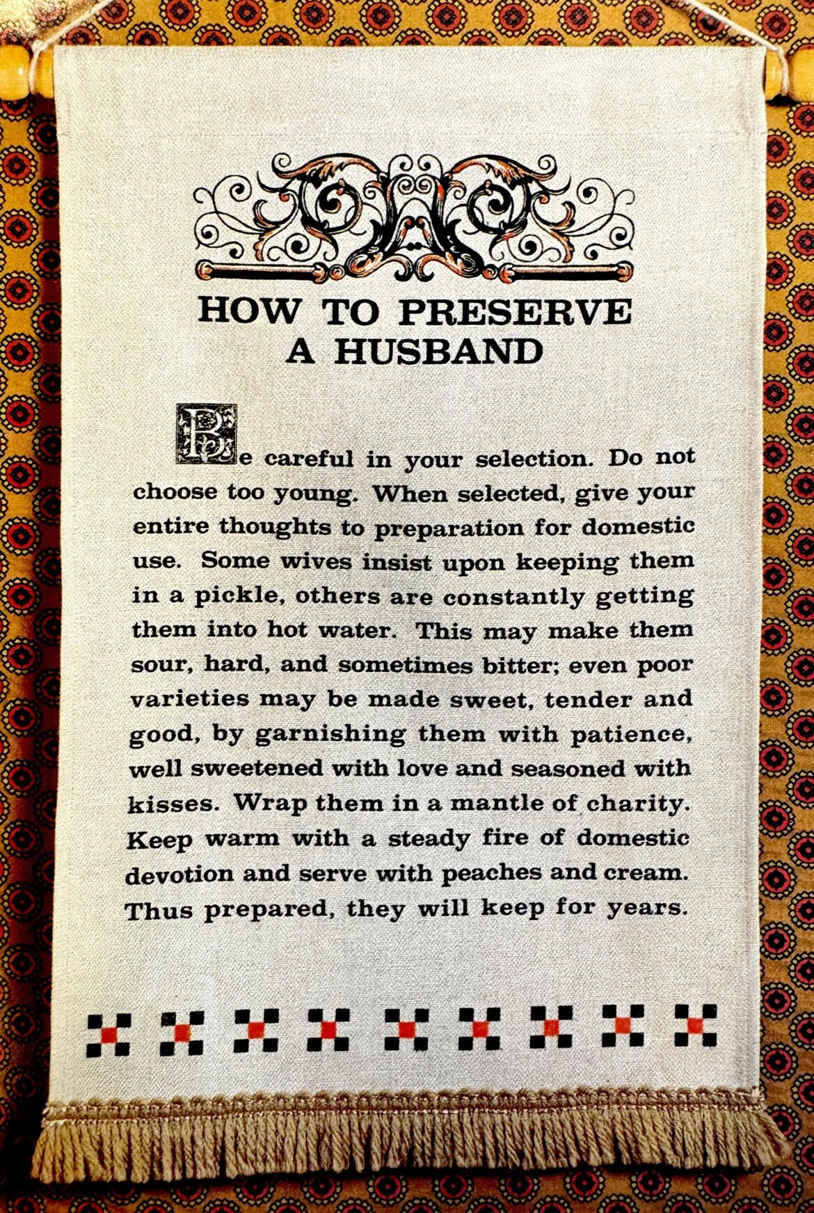 Found in the back of my 70’s Ball canning book 😬