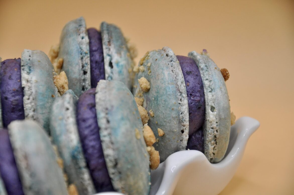 Blueberry muffin macs!
