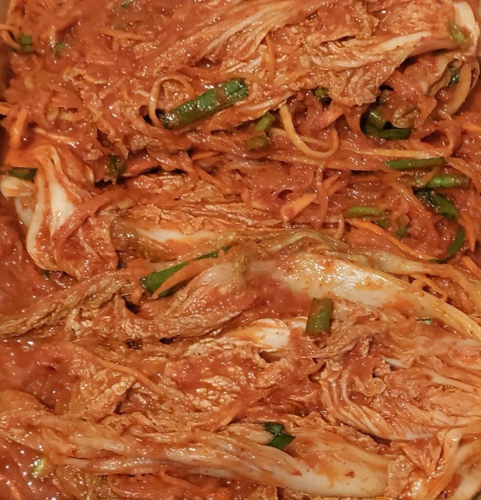 12 kgs of kimchi