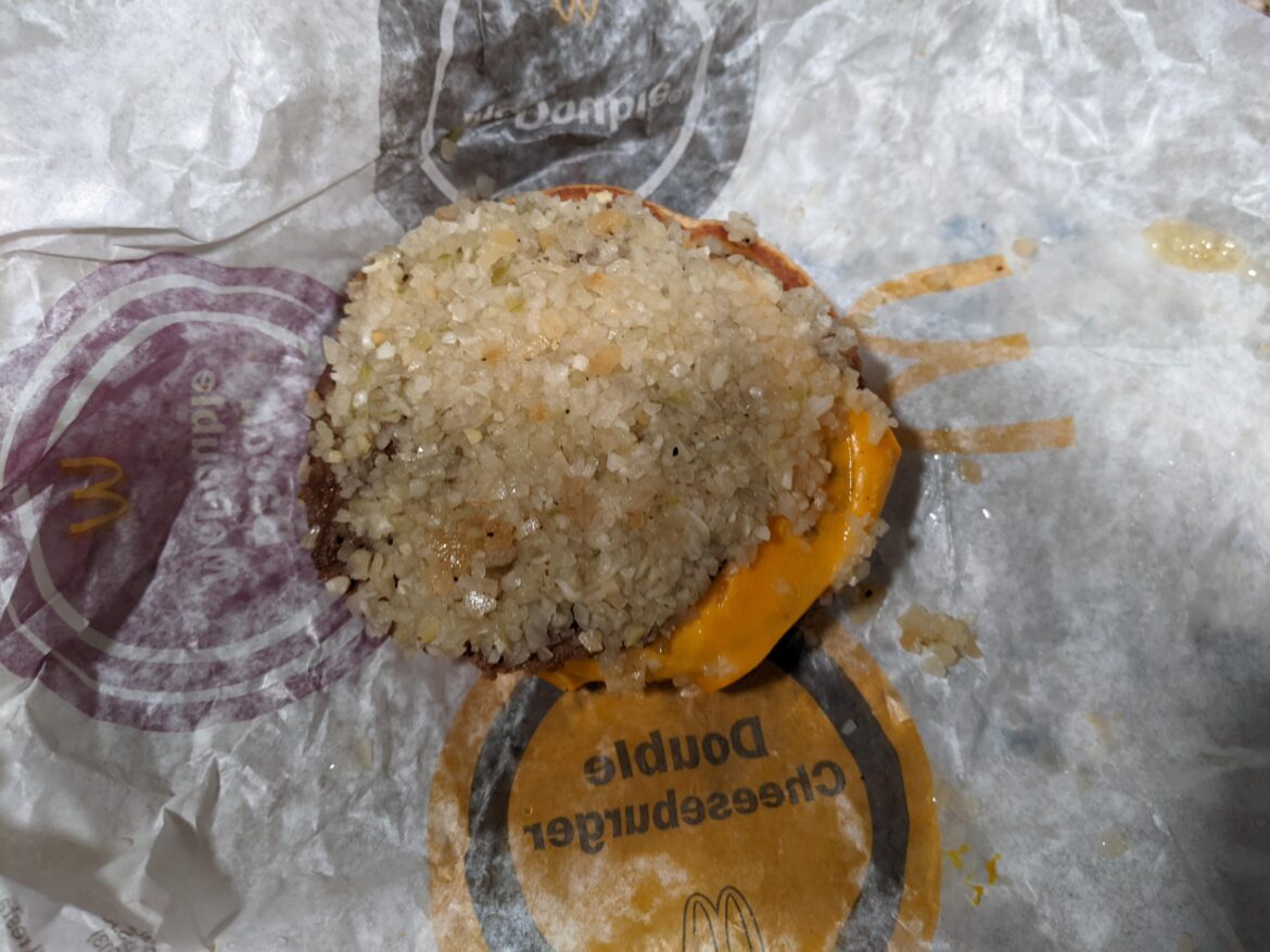 Asked For The Maximum Amount Of Onions On My McDouble