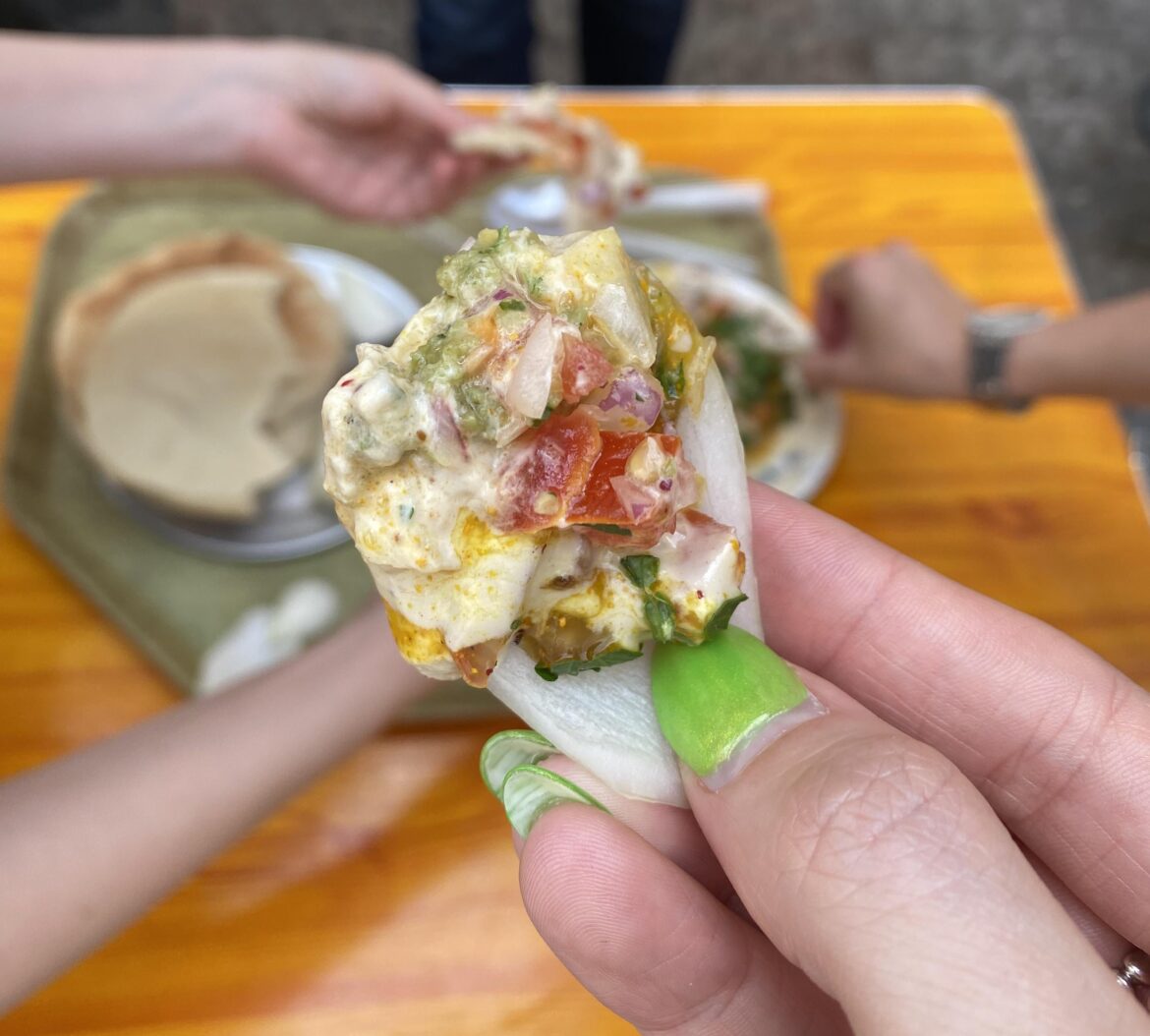 Onions make an excellent vehicle for hummus 🤌