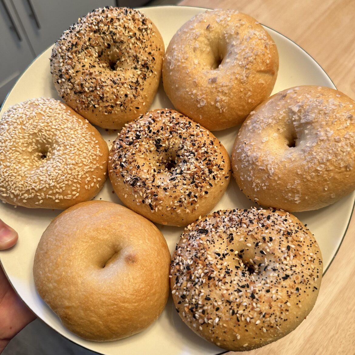 First time making bagels was a success!