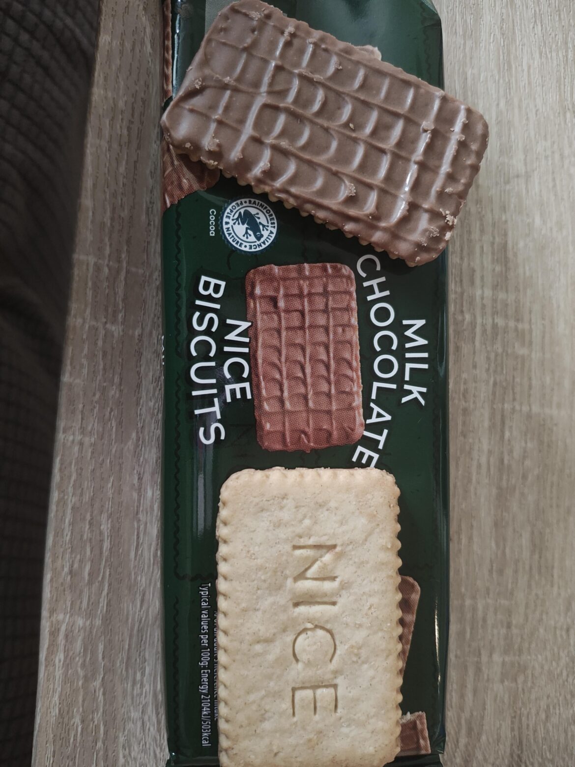 Milk Chocolate 'Nice' Biscuits ?