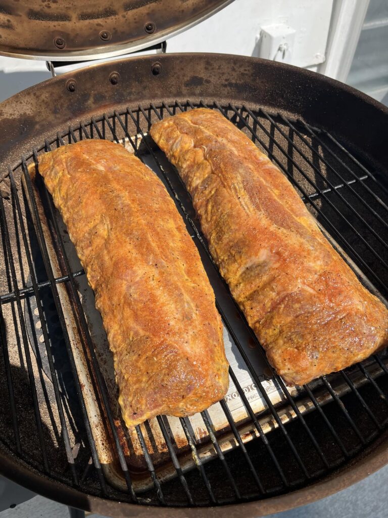 It begins. First ribs today.