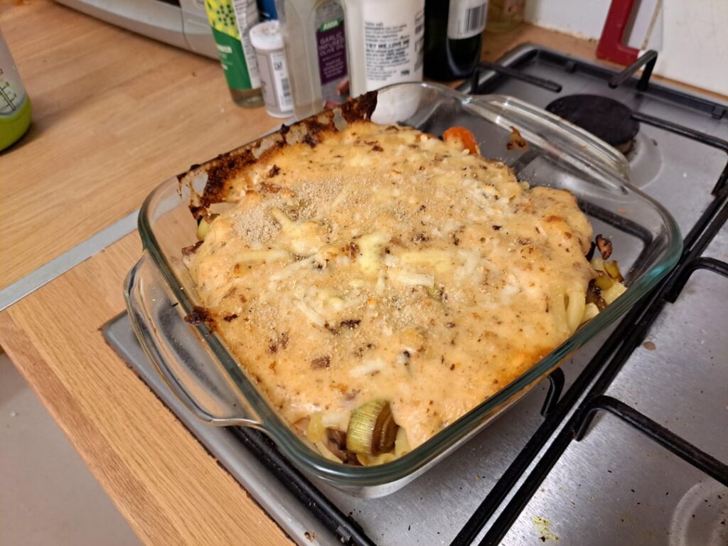 Halloumi Macaroni Cheese