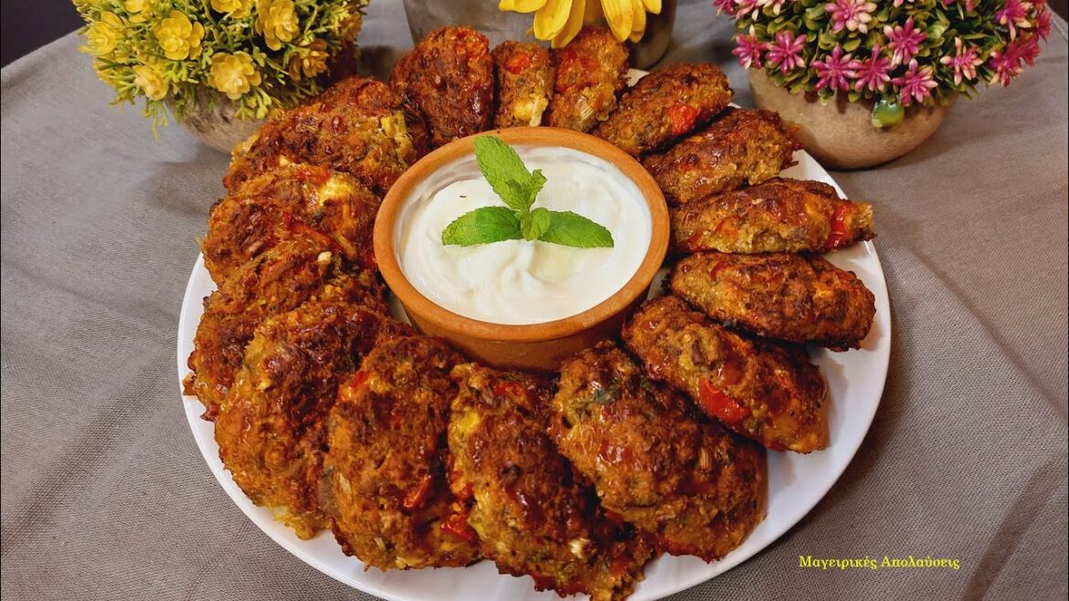 Αυτή η Συνταγή για Μελιτζανοκεφτέδες στο Φούρνο τους έχει ξετρελάνει όλους. Όλοι ζητάνε την συνταγή Αυτή η Συνταγή για Μελιτζανοκεφτέδες στο Φούρνο τους έχει ξετρελάνει όλους. Όλοι ζητάνε την συνταγή