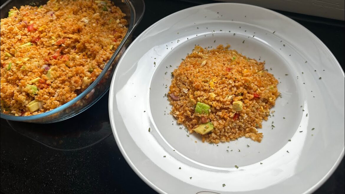 Sallat me bulgur | easy and delicious bulgur salad