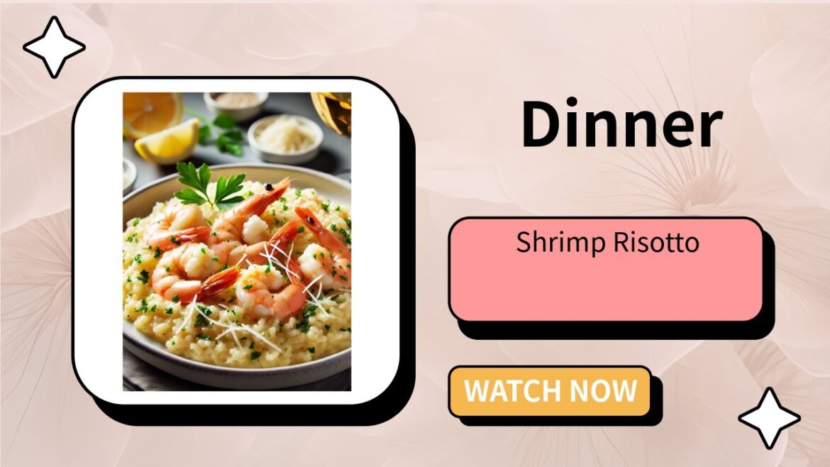 Shrimp Risotto is a luxurious yet simple dish Shrimp Risotto is a luxurious yet simple dish