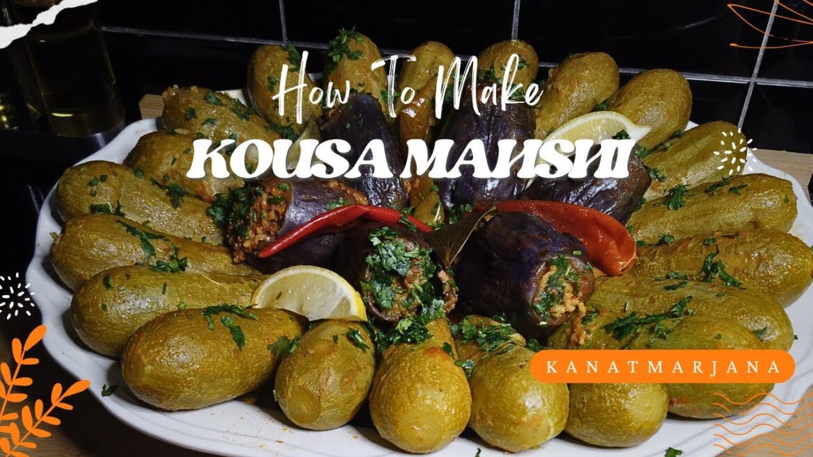 Kousa Mahshi maken | Gevulde Courgette | Recepten uit het Midden-Oosten Kousa Mahshi maken | Gevulde Courgette | Recepten uit het Midden-Oosten