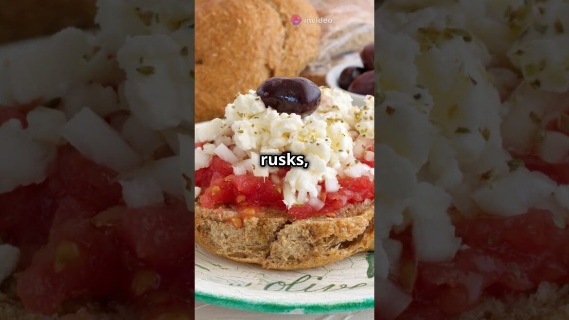 Discover Greek Dakos A Taste Sensation! #shorts #shortsvideo #food #salad #greece #greek #national Discover Greek Dakos A Taste Sensation! #shorts #shortsvideo #food #salad #greece #greek #national