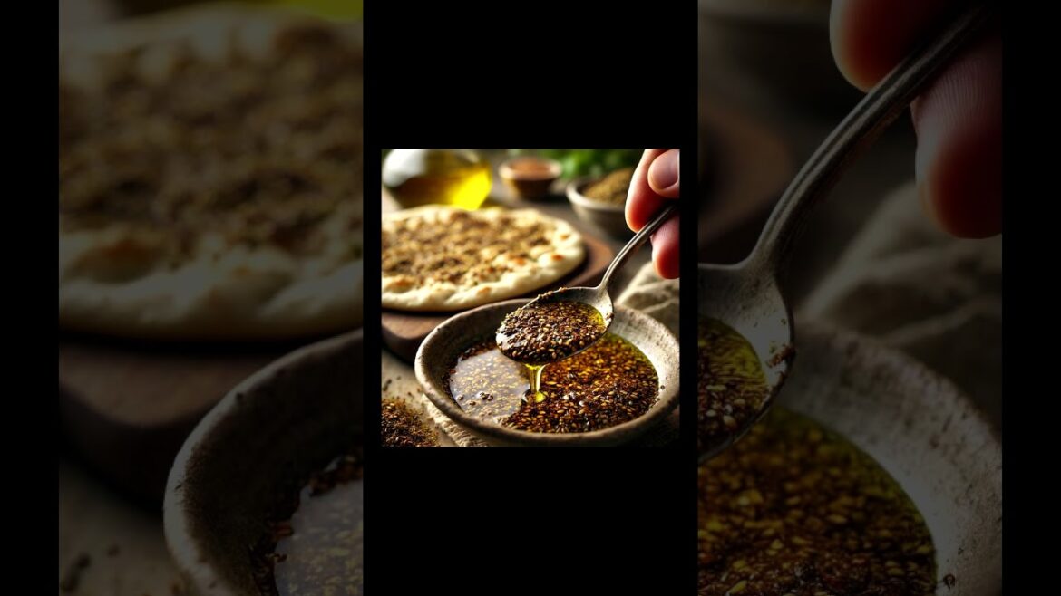 50-Second Za'atar Story. Easy Healthy Recipes.