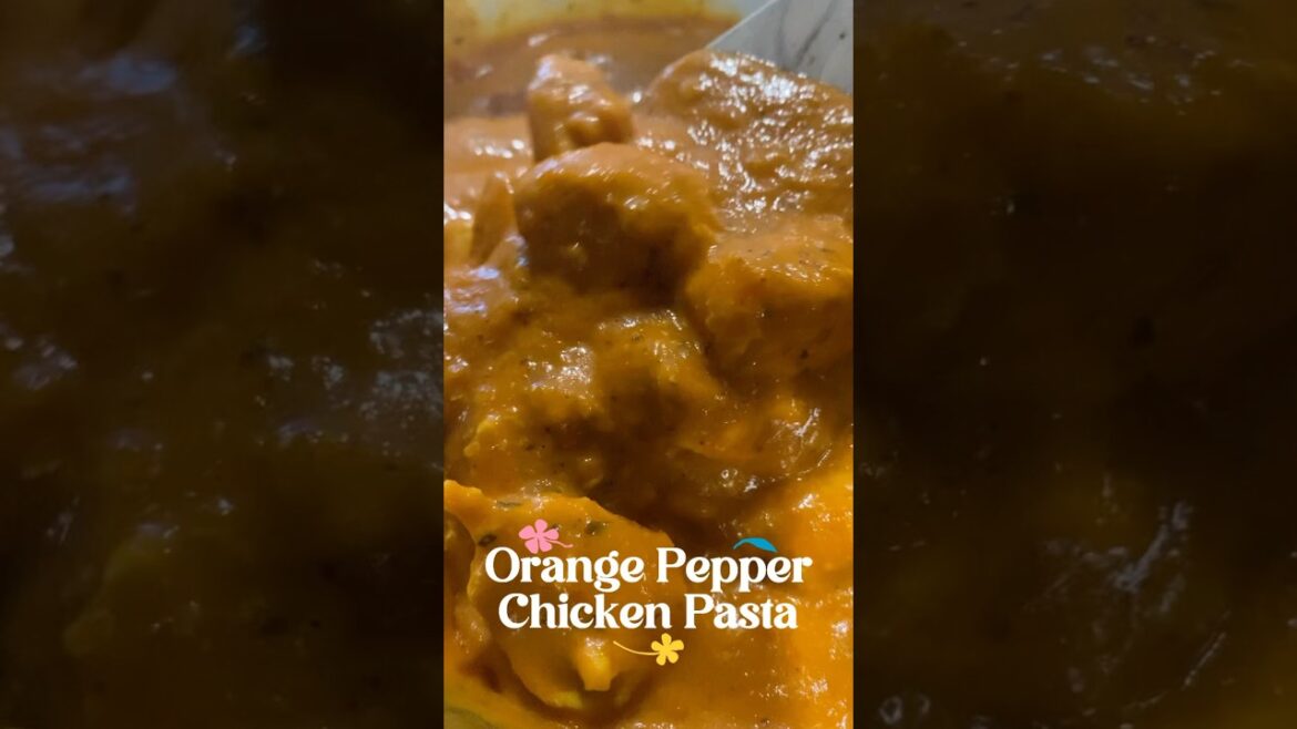Delightful Orange Pepper Chicken Pasta Recipe | Easy & Delicious Cooking #cooking #vlog #recipe Delightful Orange Pepper Chicken Pasta Recipe | Easy & Delicious Cooking #cooking #vlog #recipe