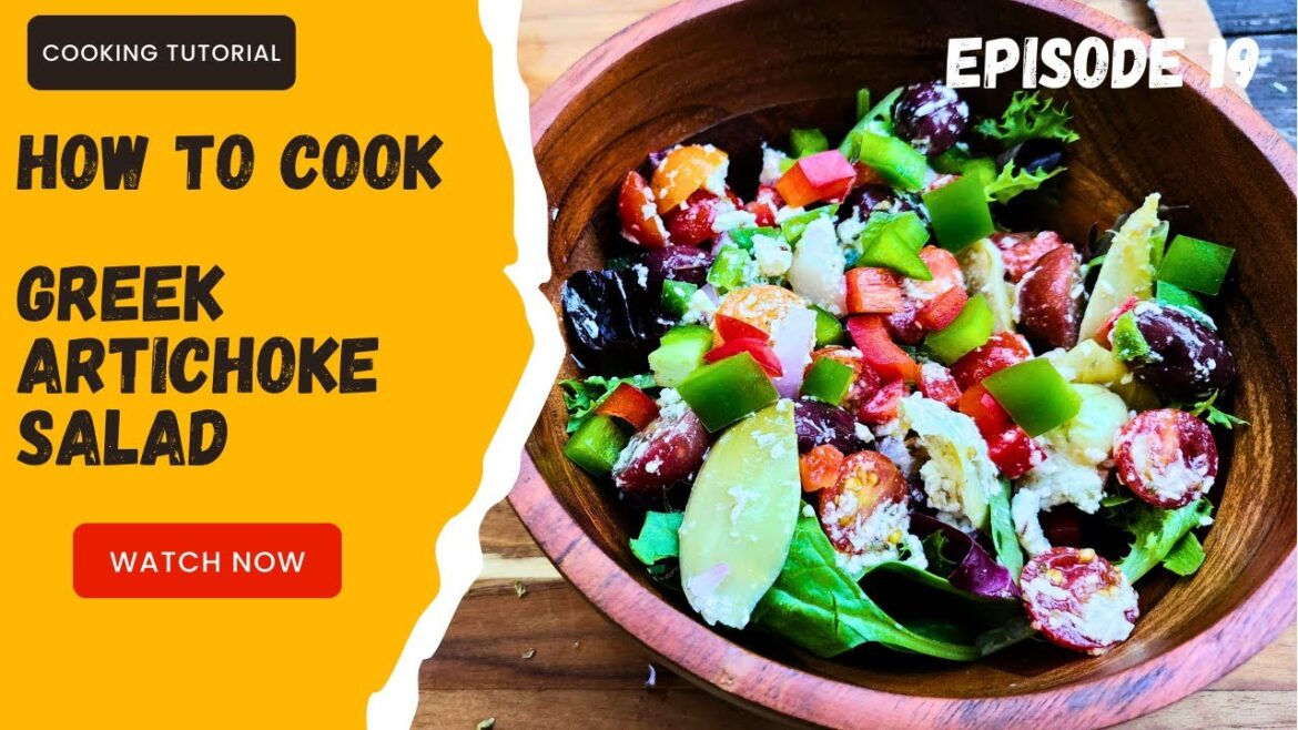 Insanely Delicious Greek Artichoke Salad - You Won't Believe the Taste!