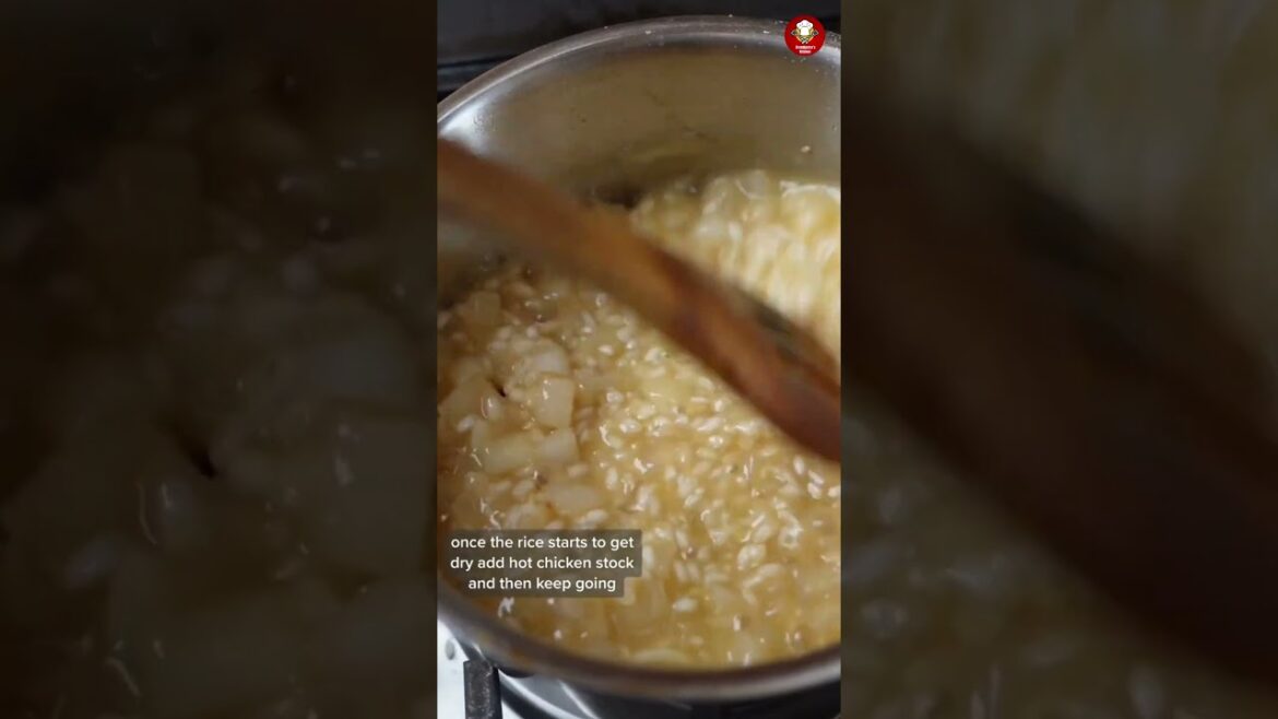 Mushroom Risotto #shorts #recepies #cooking #kitchen  #risottorecipe