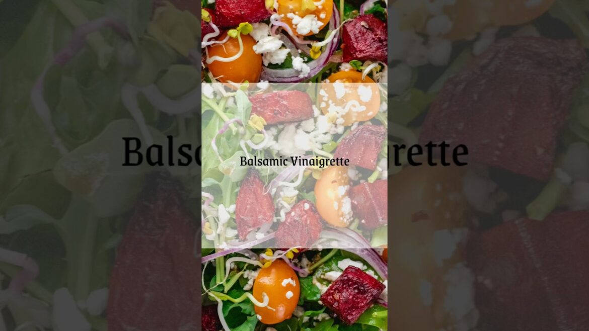 How To Make Balsamic Vinaigrette… #balsamicvinaigrette #saladdressing #saladdressingrecipe