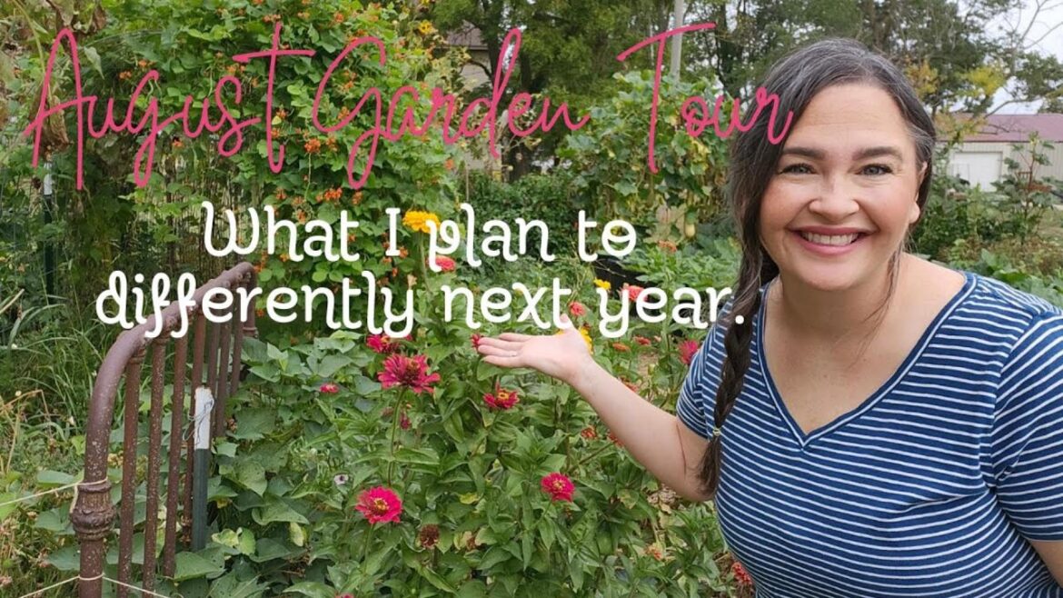 August Vegetable Garden Tour + What I'll do differently in the Garden Next Year