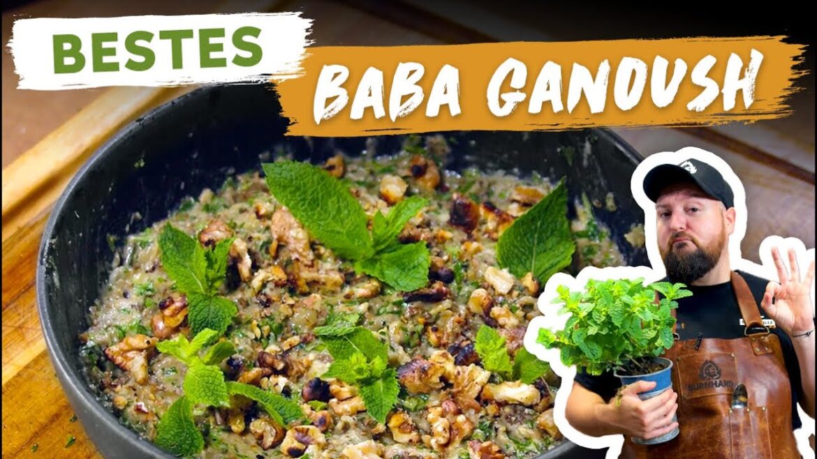 Baba Ganoush - Auberginen Creme zum Grillen | BBQ Madness