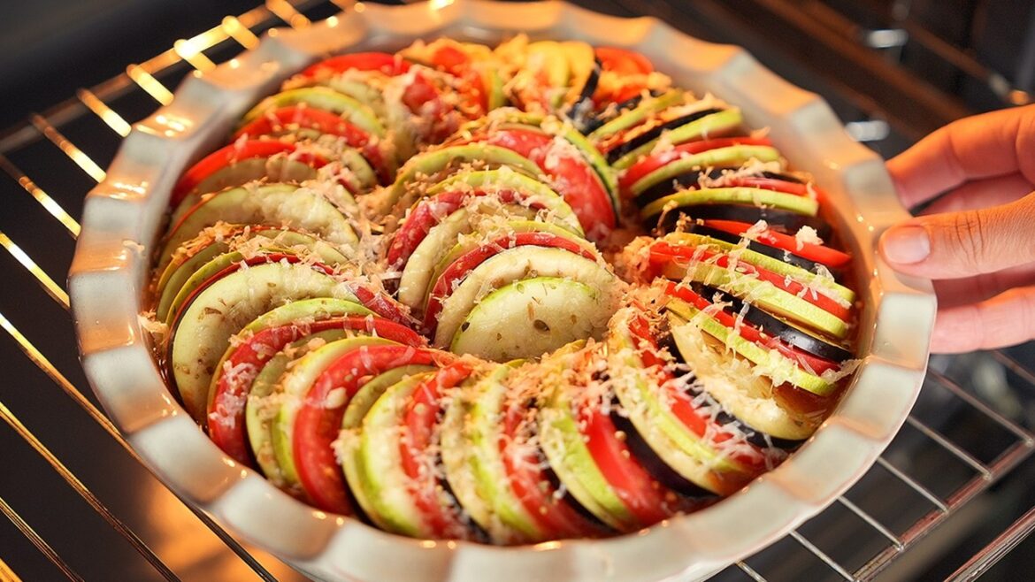 Traditional French dish! Famous ratatouille! Simple and fast!