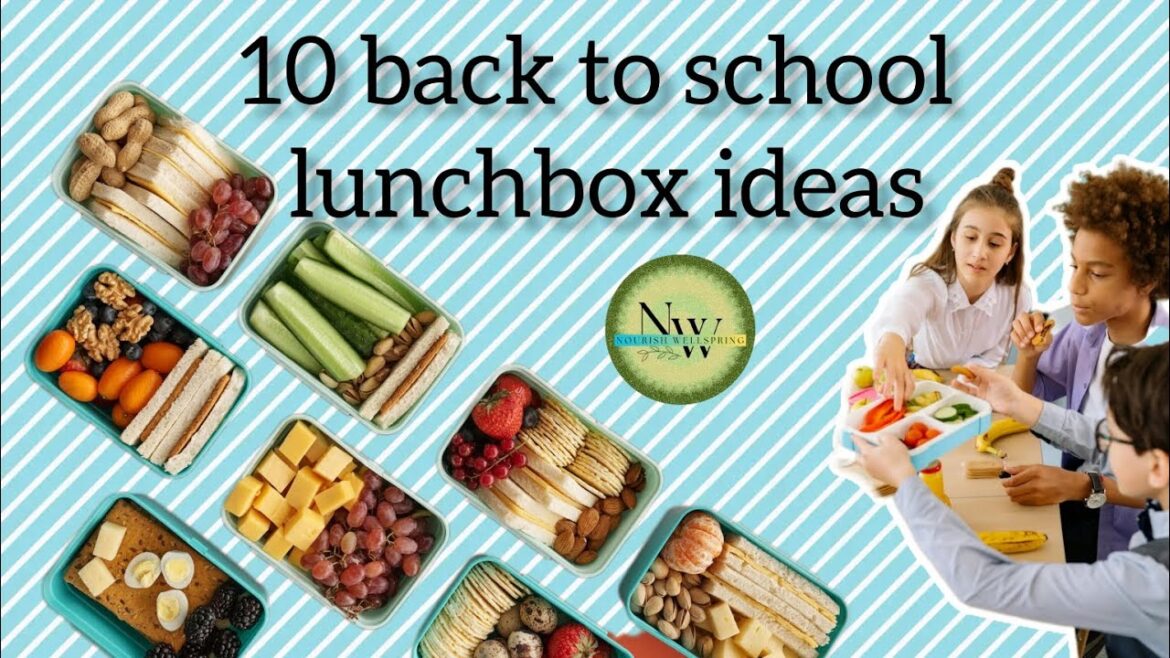 Top 10 lunchbox ideas for kids | back to school #lunchbox #health #nutrition