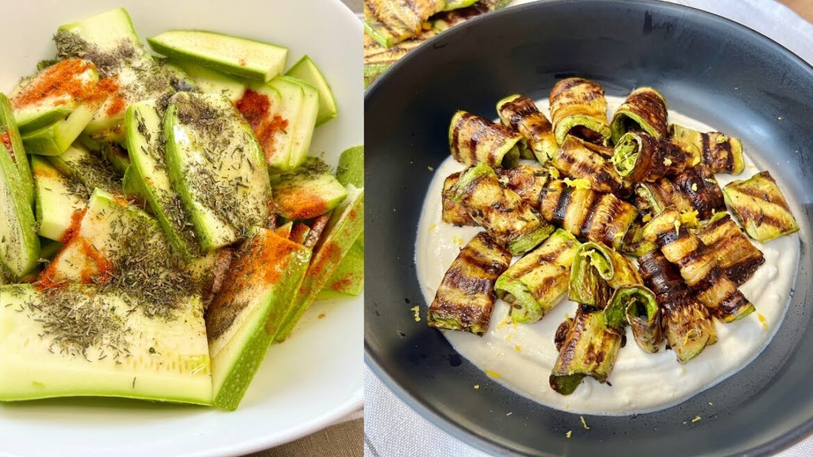 How To Make Grilled Zucchini Salad Recipe