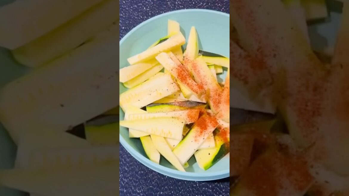 # How to Create Perfectly Crispy Zucchini Fries