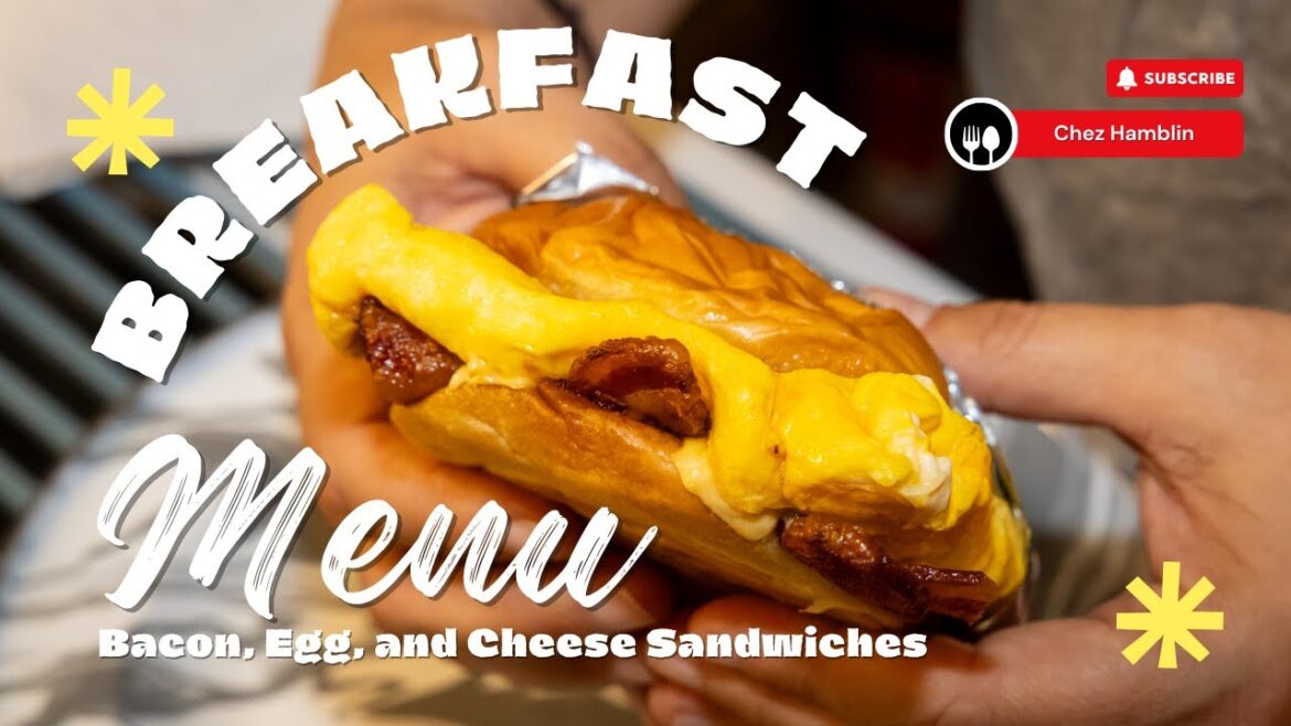A Breakfast Classic: Bacon, Egg and Cheese Sandwiches – Simple, Easy and Delicious A Breakfast Classic: Bacon, Egg and Cheese Sandwiches – Simple, Easy and Delicious