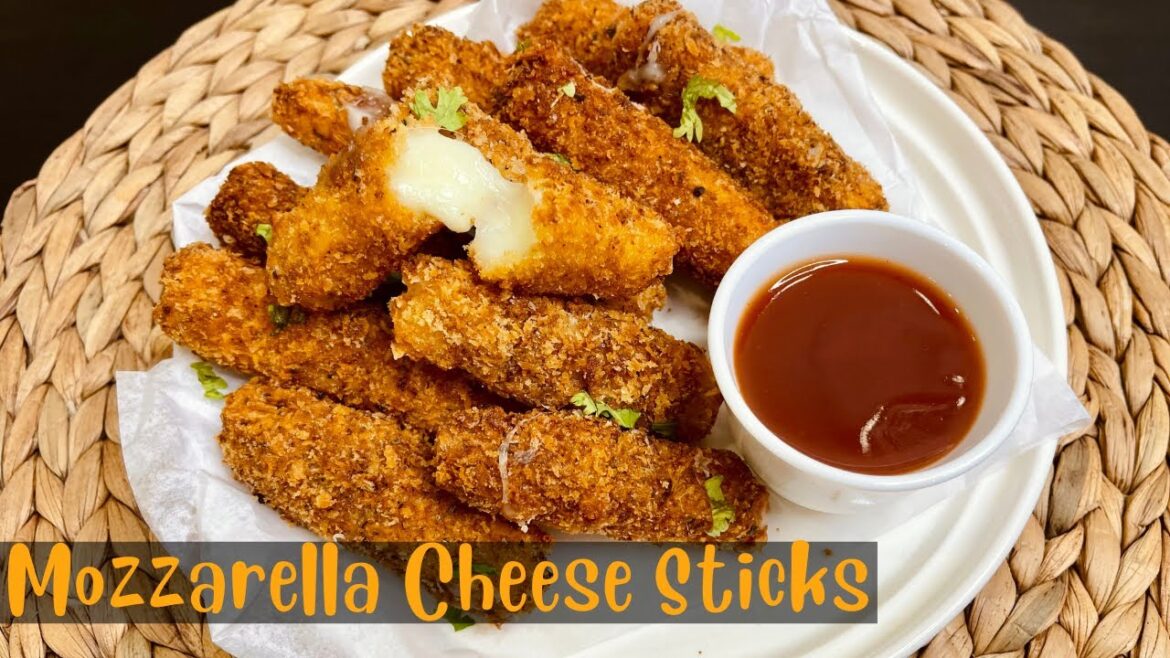 Crispy Mozzarella Cheese Sticks Recipe | Perfect Party Appetizer | Recipe in Urdu Hindi Crispy Mozzarella Cheese Sticks Recipe | Perfect Party Appetizer | Recipe in Urdu Hindi