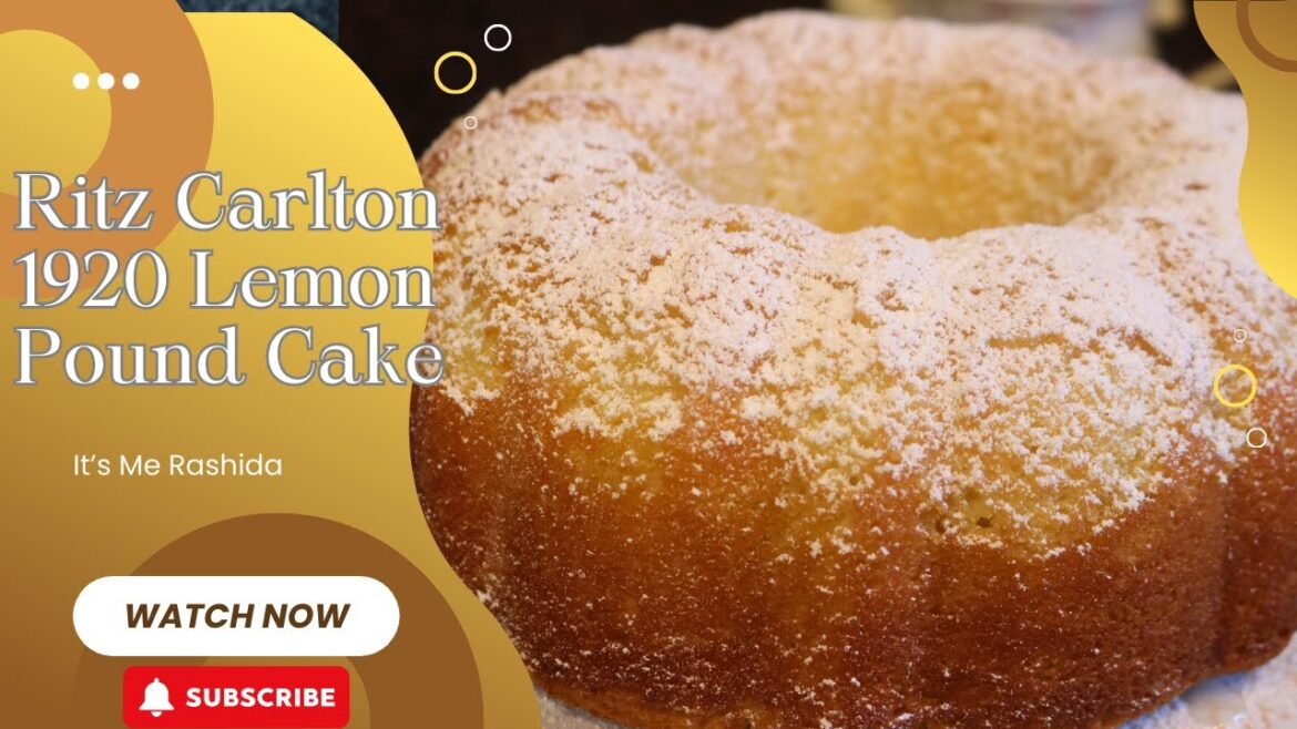 Famous 1920 Ritz Carlton Lemon Pound Cake | This Recipe is a Keeper Famous 1920 Ritz Carlton Lemon Pound Cake | This Recipe is a Keeper