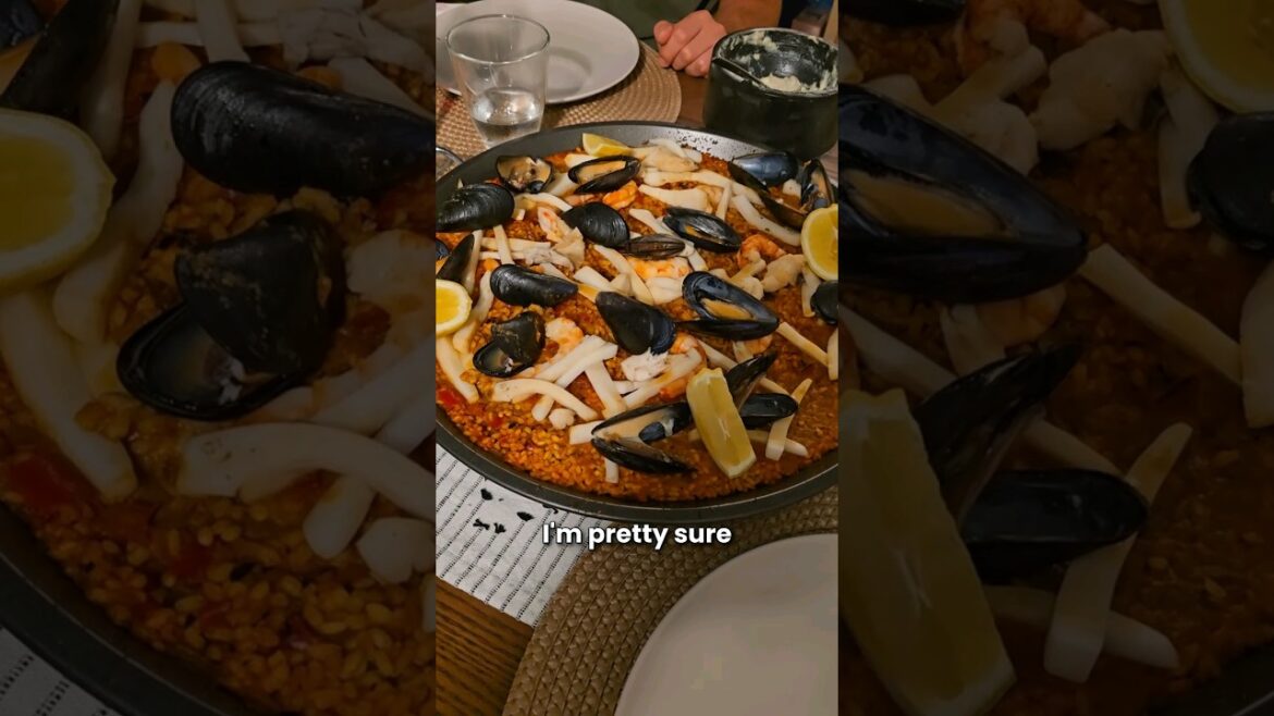 A Spaniard taught me this paella recipe
