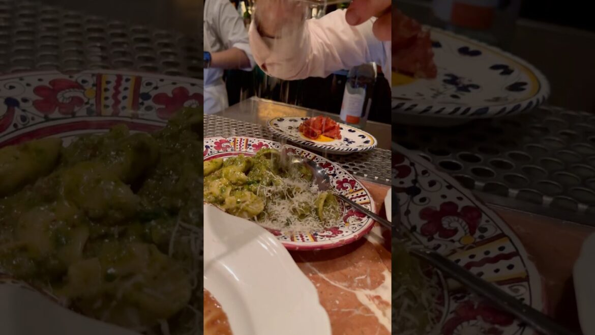 Orecchiette Vito at Carbone: Chewy pasta with sausage, broccoli rabe, parm, and chili flakes