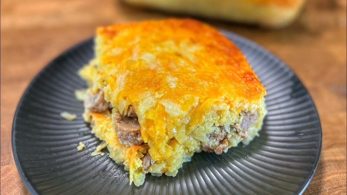 This is the perfect meal prep breakfast casserole!