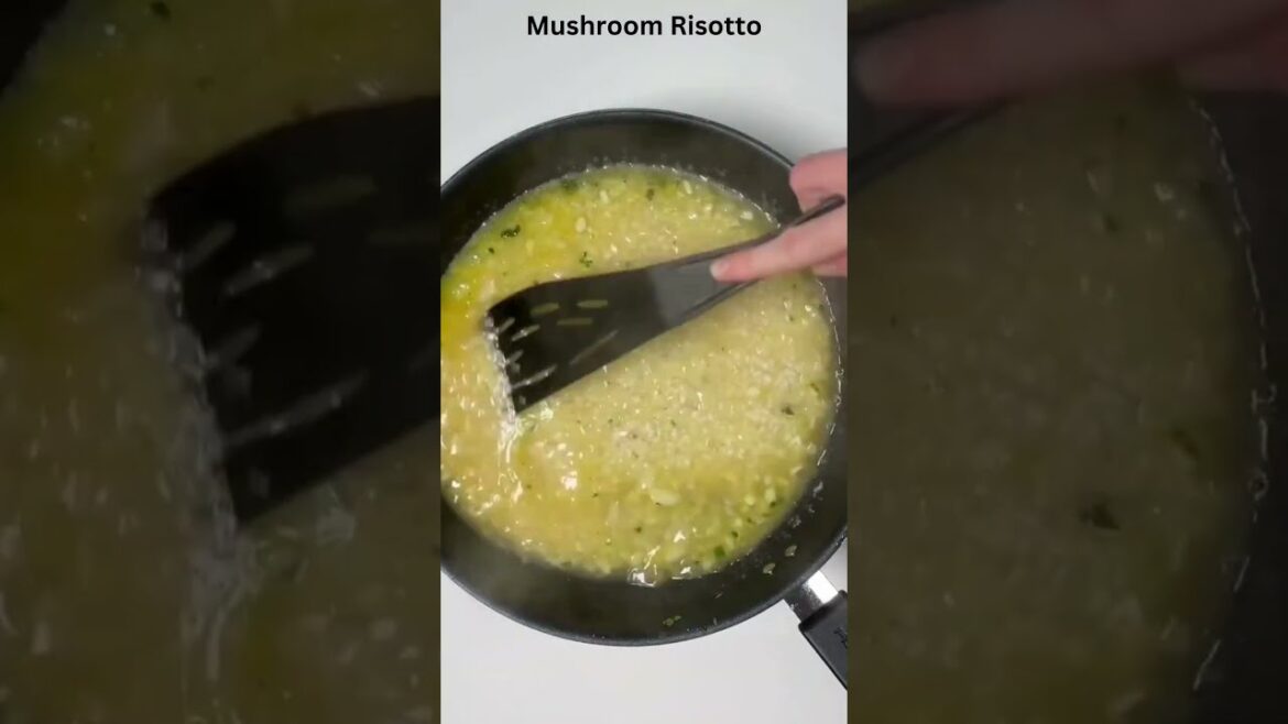 Amazing Mushroom Risotto