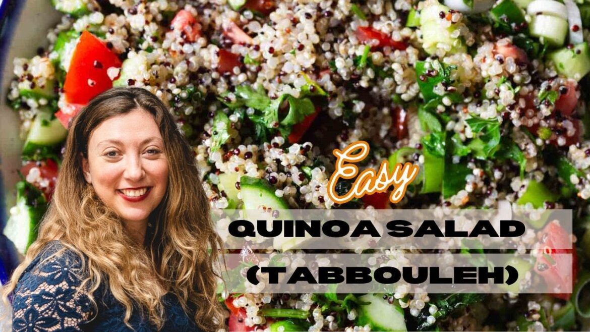 Make an Easy Quinoa Salad Packed with Herbs and Veggies! (My version of gluten-free tabbouleh) Make an Easy Quinoa Salad Packed with Herbs and Veggies! (My version of gluten-free tabbouleh)