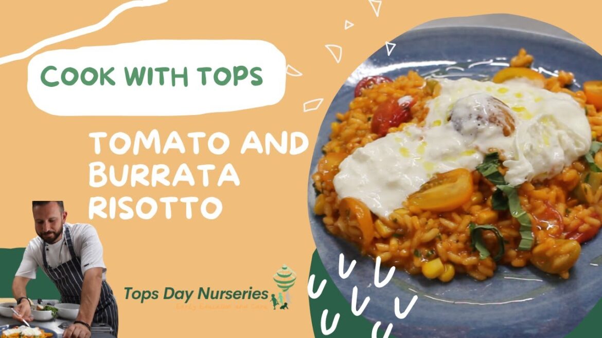 Tomato and Burrata Risotto Tomato and Burrata Risotto