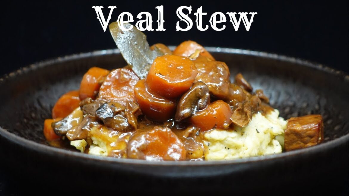 My Grandmother's Fall Stew Recipe That Everyone Loves! Veal Stew With Truffle Puree