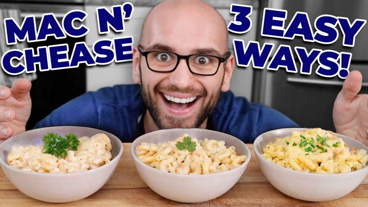 Mac and Cheese - 3 Ways without the Cheese!