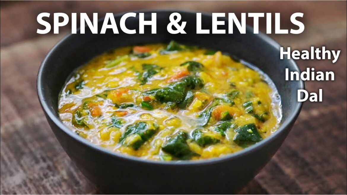 Spinach and Lentil Recipe | Easy Vegetarian & Vegan Meals | Lentil Curry Spinach and Lentil Recipe | Easy Vegetarian & Vegan Meals | Lentil Curry