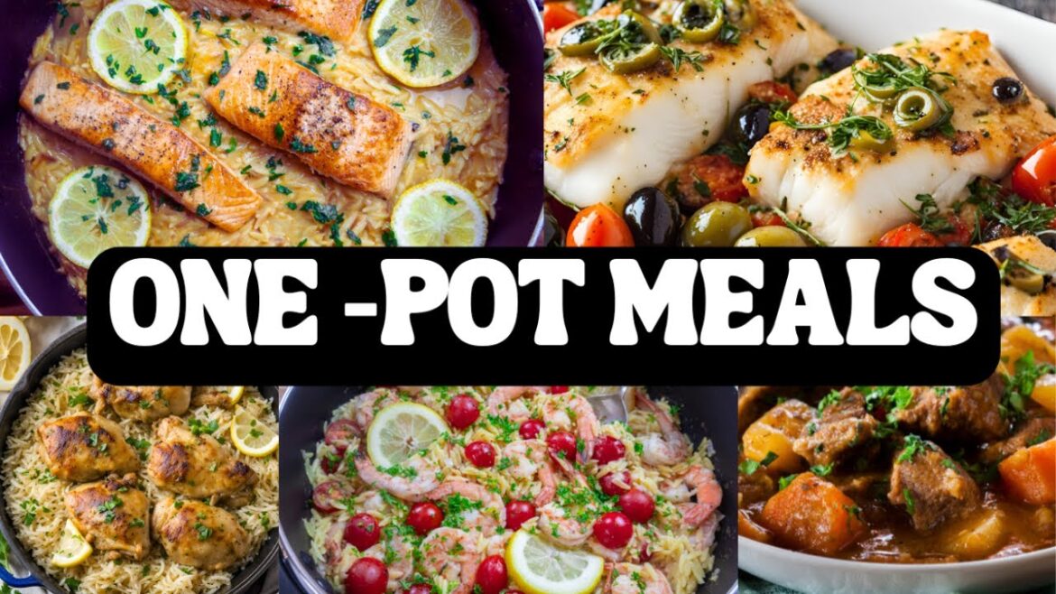 5 Delicious & Flavorful One Pot Meals | Cook without a big mess! 5 Delicious & Flavorful One Pot Meals | Cook without a big mess!