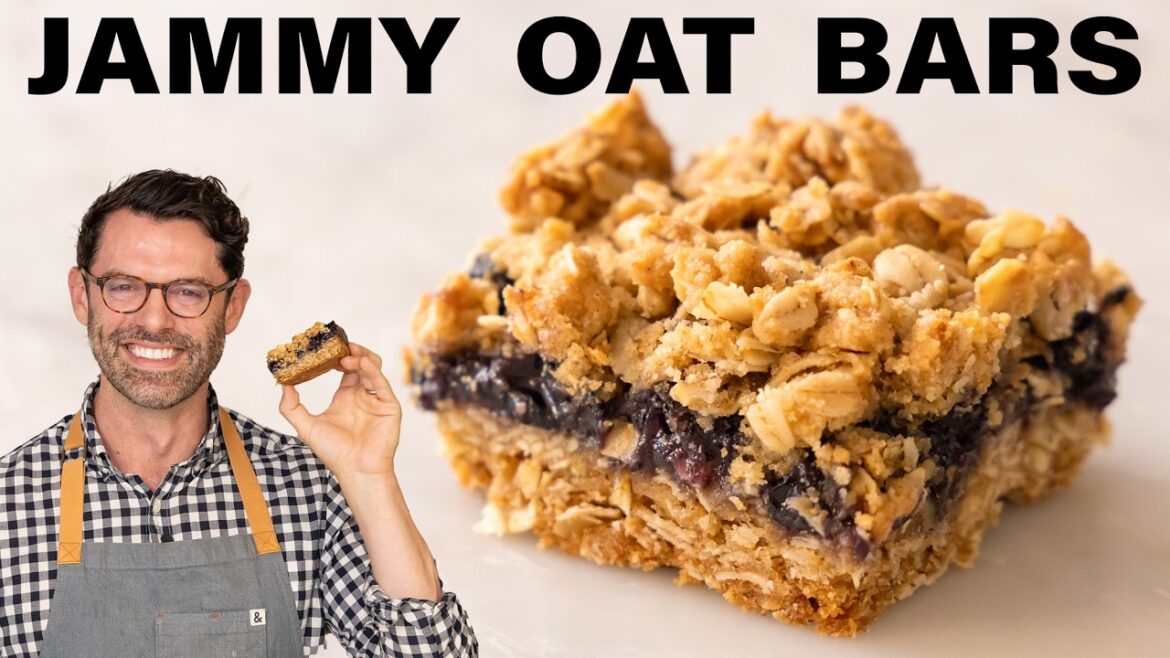 EASY Jammy Oat Bars Recipe EASY Jammy Oat Bars Recipe
