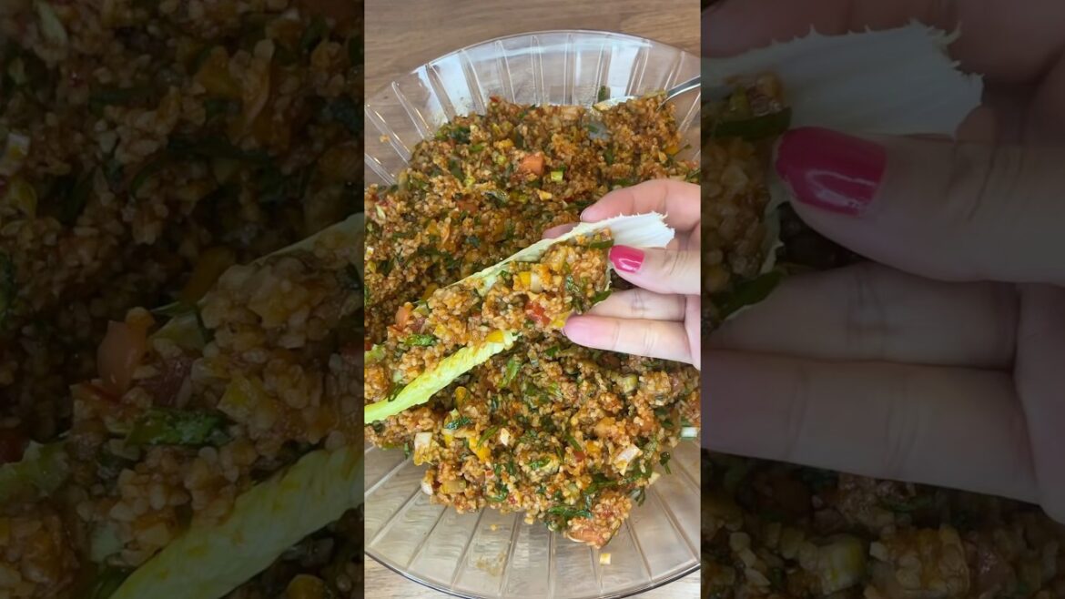 سلطة تركية باردة #سلطة_سهلة #سلطة_راقية #سلطة #برغل #طبخه_سهله #اكلات_سريعه #سلطة_خضار #اطيب_اكل