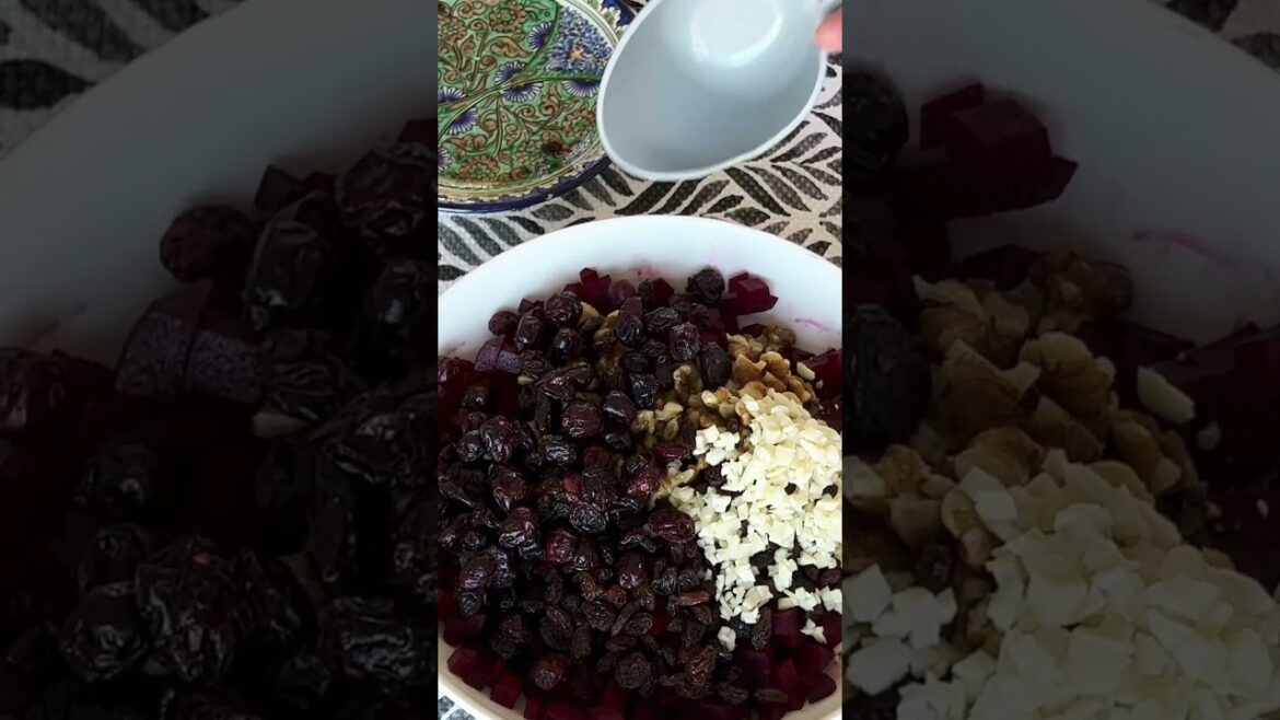 Sweet, Tangy, and Crunchy Beet Salad | Helps with digestion problems Sweet, Tangy, and Crunchy Beet Salad | Helps with digestion problems