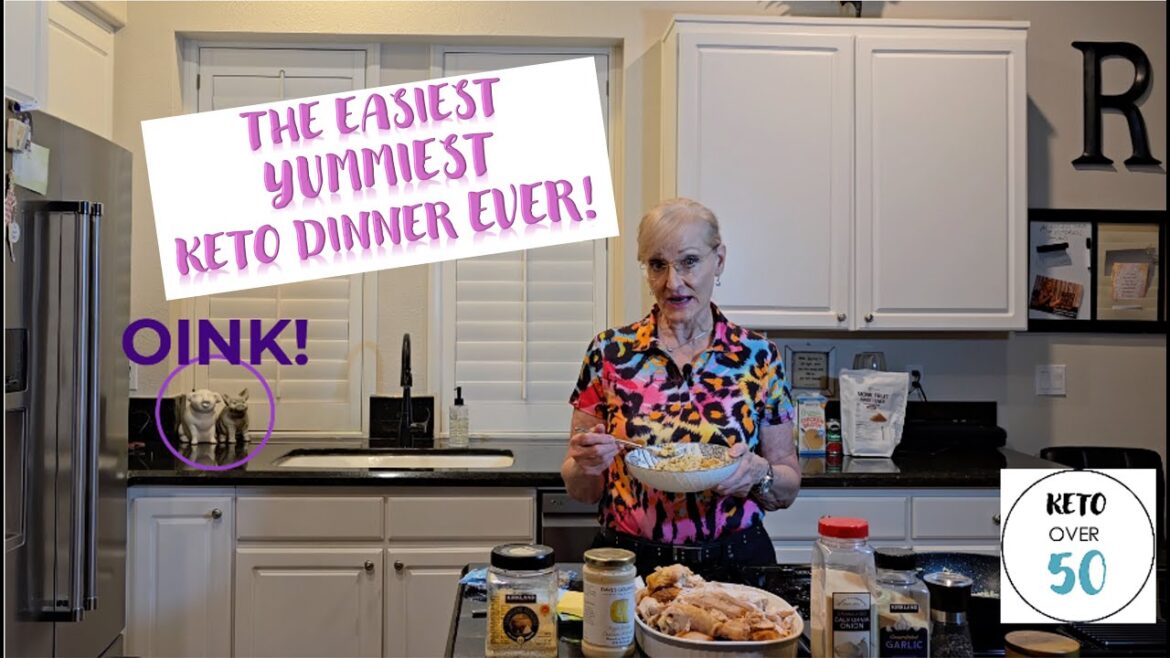 KETO Chicken Cauliflower Risotto KETO Chicken Cauliflower Risotto