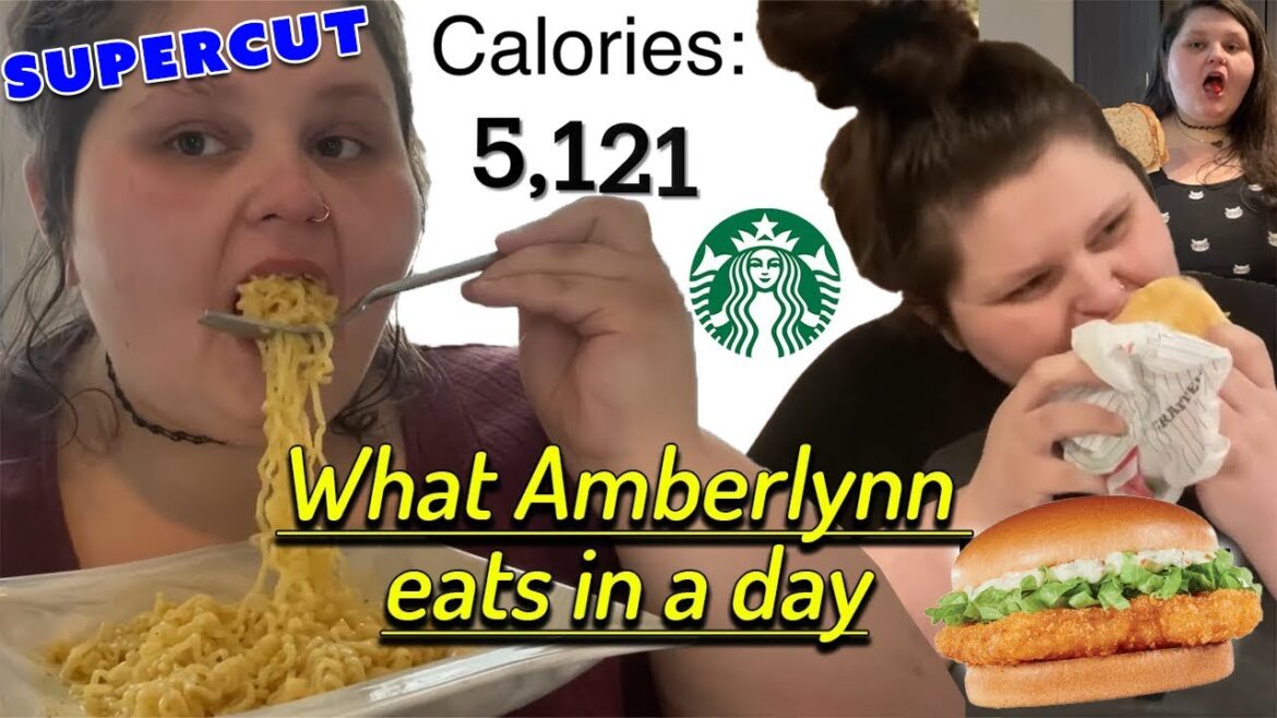 Amberlynn "What I Ate Today" Supercut