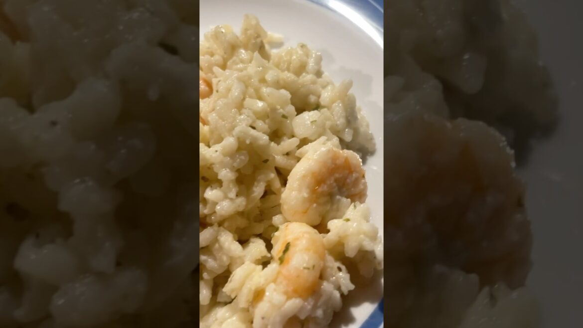 Ризотто с креветками по рецептам от Юлии Высоцкой! #рецепт #ризотто #рецепты #ппрецепты