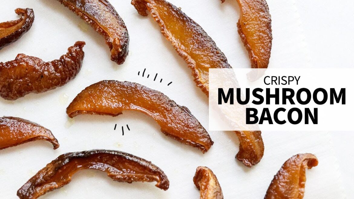 Mushroom Bacon (Easy Vegetarian Swap!) Mushroom Bacon (Easy Vegetarian Swap!)