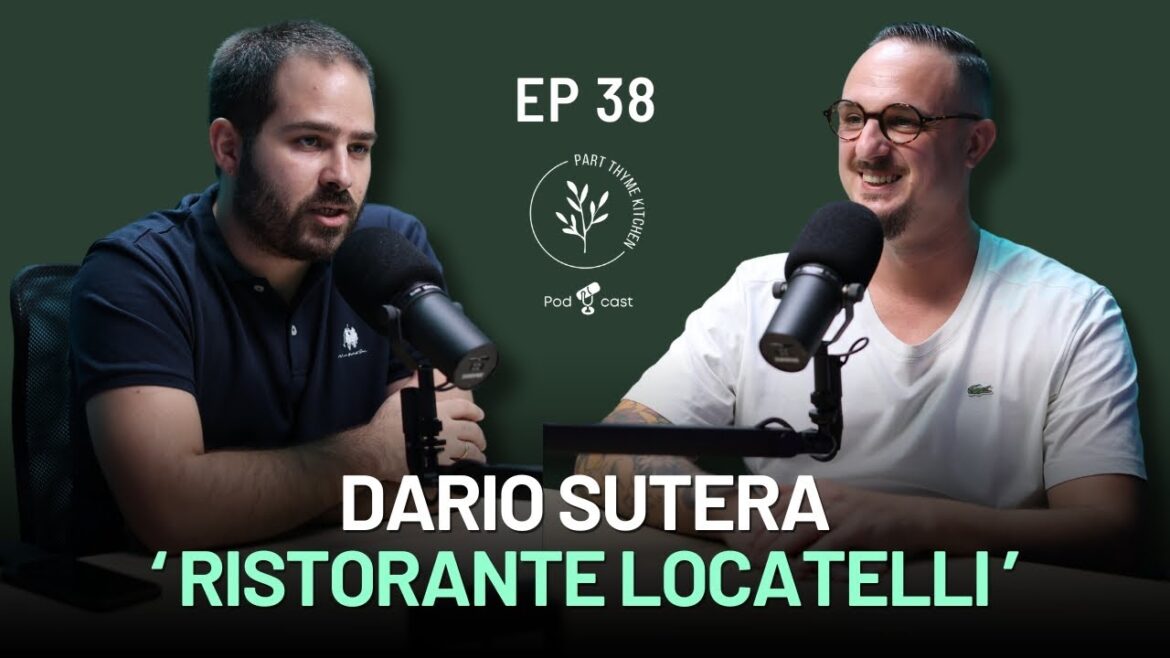 EP38: Italian taste is a global obsession, with chef Dario Sutera.