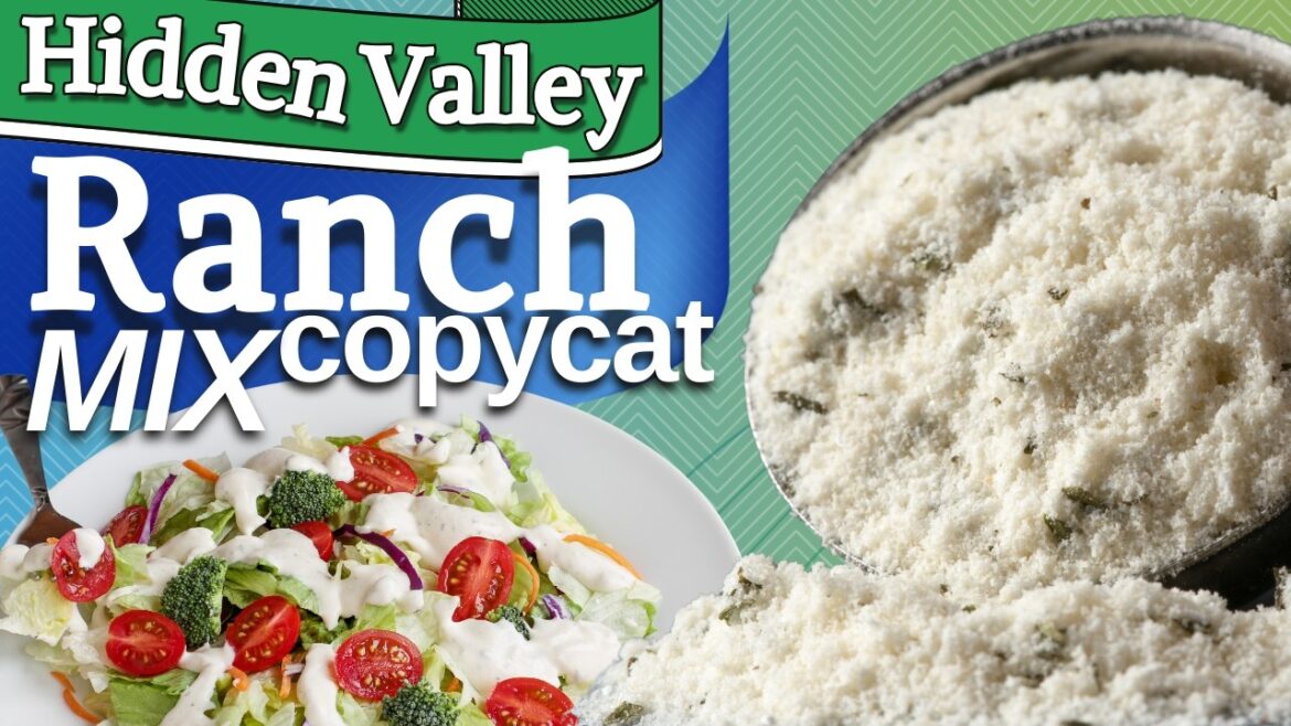 Homemade Hidden Valley Ranch Dressing Mix: Easy Copycat Recipe Homemade Hidden Valley Ranch Dressing Mix: Easy Copycat Recipe