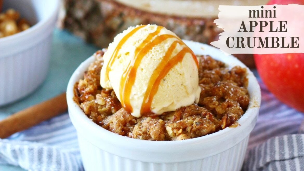Easy Mini Apple Crumble Recipe | Perfect for Beginners Easy Mini Apple Crumble Recipe | Perfect for Beginners