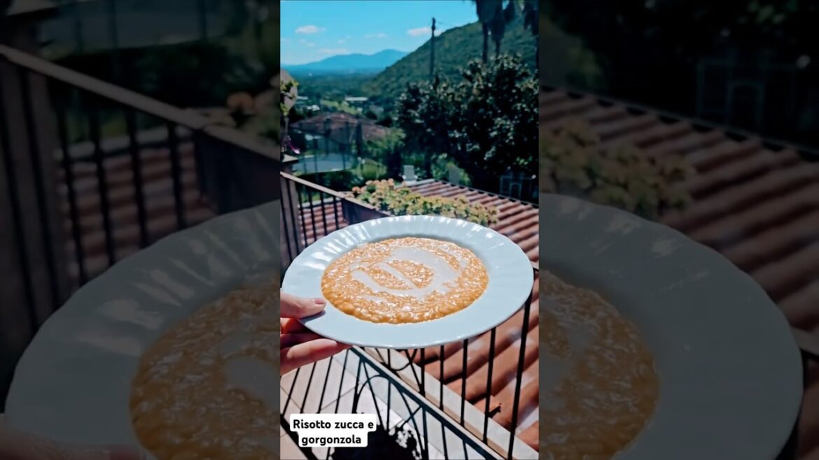 Risotto zucca e gorgonzola dolce Risotto zucca e gorgonzola dolce