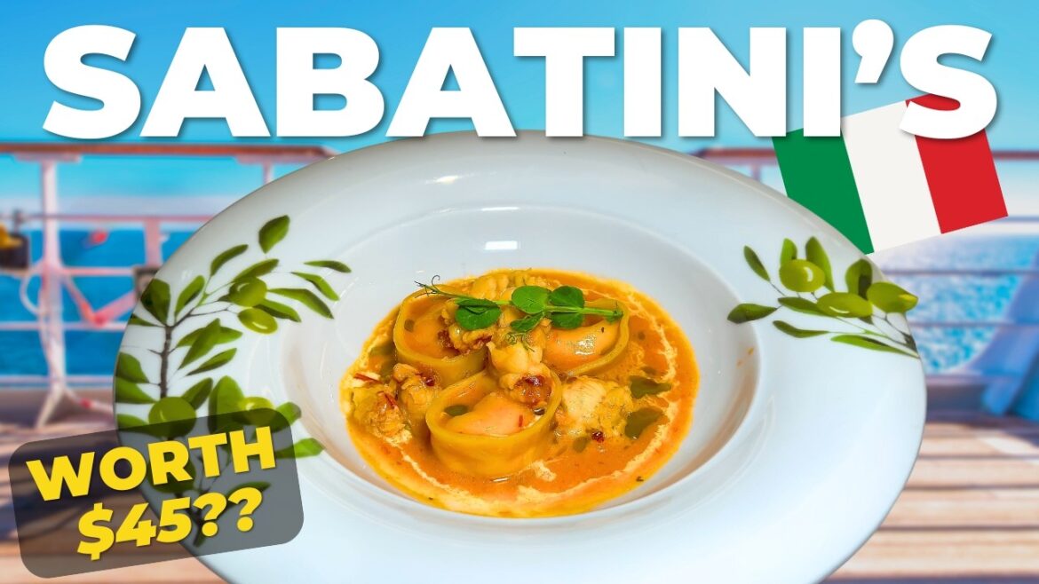 Princess Cruises Sabatini’s Italian Restaurant Review On Sun Princess Princess Cruises Sabatini's Italian Restaurant Review On Sun Princess